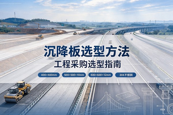 淇县沉降板选择方法