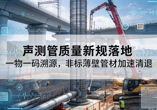 淇县声测管质量新规落地，一物一码溯源，非标薄壁管材加速清退
